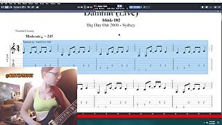 Guitar Practice Session 8 - Damnit (Blink 182) (Electric)