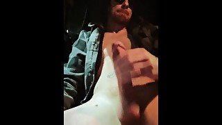 Hot Straight Dude With Nice Cock Dirty Talks And Cums In Car