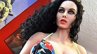 These realistic sex doll babes for a hard anal pounding