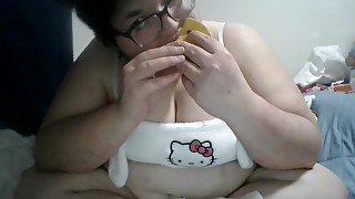 BBW feedee eats Taco Bell (pt 2.)