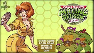 Akabur's TMNT Mating Season Uncensored Walkthrough Part 1