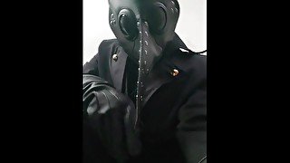 Plague doctor and his bound "help" pov