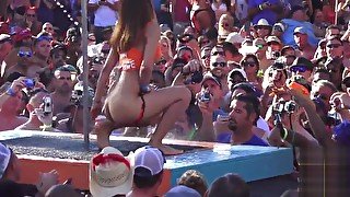 Wet Nude Sluts Pool Party at KEY WEST Fantasy Fest