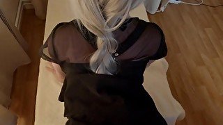 Elf with a silver braid hair ask me to fuck her in the ass Sexdoll Sedoll