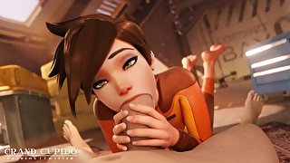 Tracer Enjoys Big Delicious Cock Very Much [Grand Cupido]( Overwatch )