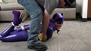 Batgirl bondage