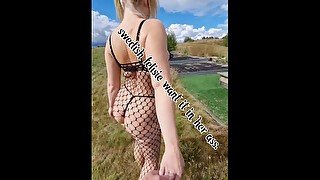 Get fucked in my ass on a public golf court. Teaser.