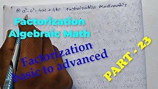 Factorization Math Slove by Bikash Edu Care Episode 23