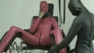 Heavy Latex Rubber Lesbians Lezdom Mouthgag Femdom Slave Girl Bondage