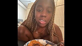 Alliyah Alecia Eats 🇧🇷 Brazilian Food (Eating Mukbang)