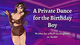 Private Dance for the Birthday Boy