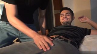 Latin gay anal sex and cumshot