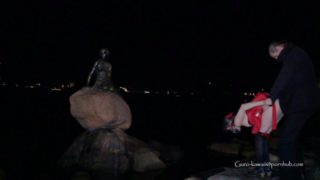 LN's#18 Hotter than Little Mermaid Copenhagen Landmark Cute MILF fucked!