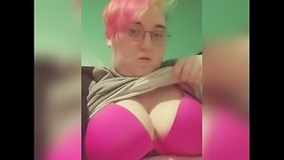 First bbw solo tease video