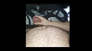 Intimate Sensual Handjob make step son cum on her hands 