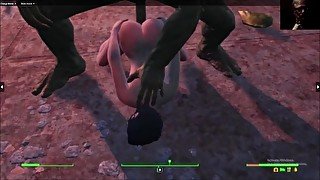 Vault Girl Bends Over For Huge Hot Monster Cock Dodstyle Fallout 4 Animation Sex Mod