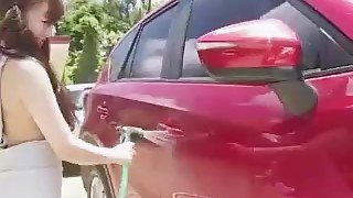 Japanese Model Carwashing