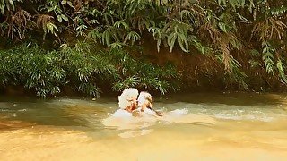 Hot and wild Blue Lagoon sex scene in the Amazon Rainforest!