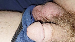 Masturbation with small cock.