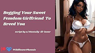 Your Sweet Girlfriend Fucks Your Ass Hard  Audio Role Play