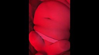 Fat pig masturbating