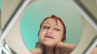 Redhead cuckold femdom pov