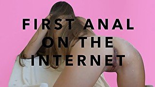 1st Time Anal on Camera! Her ass still hurts... (premium)