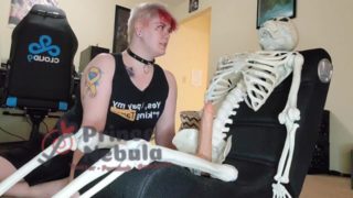 I'M REDOING MY CONTENT - PUNK FTM TRANS GUY BONES SKELETON 