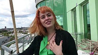 GERMAN SCOUT - REDHEAD TEENAGE KYLIE GET SHAG AT PUBLIC CASTING