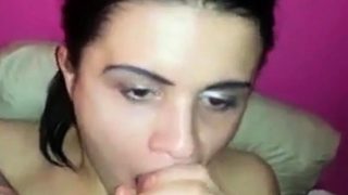 romani hooker with black hair gets creampied