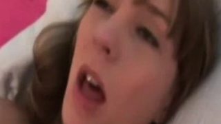 Cumswallowing retro analized skank