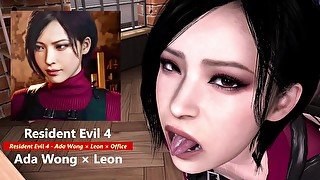 Resident Evil 4 - Ada Wong × Leon × Office - Lite Version