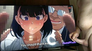 Hottest Anime Bad Japanese Schoolgirl Use Your Friend For Squirting And Eating His Cock