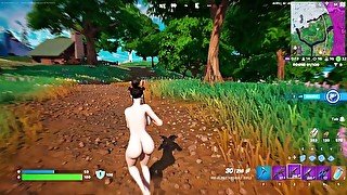 fortnite gameplay (takara nude)