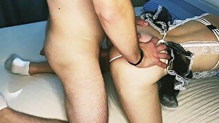 Perfect Butt Maid Fucked and Creampied