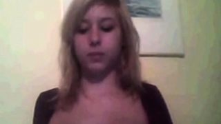 Webcam Slut shows Tits