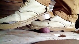 Cbt stomping dick hard action