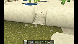 How to build a Desert Survival House in Minecraft