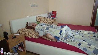 OldNanny Teen and mom threesome compilation