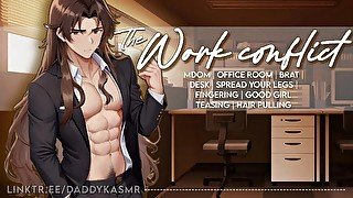 [M4F] The Work Conflict  Audio Only ASMR