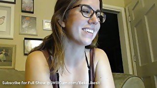 PAWG mommy Soccer Mommy Talked into Stripping - webcam show