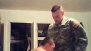 Army Friends Fuck Bareback