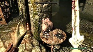 Skyrim legendary dificulty playthrough part 1