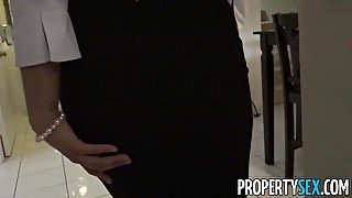 PropertySex Foxy Real Estate Agent Sex With Very Lucky Client