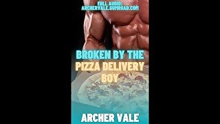 Pizza Boy Wet Messy Body Worship [M4M Gay Audio Story]