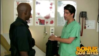 Officer Jackson is left alone in the clinic and decides to get mischievous.