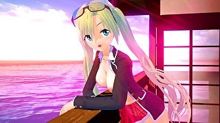 A DATE WITH SELINA SHERLOCK 🥰 TRINITY SEVEN HENTAI