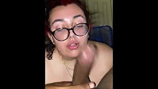 Latina sucking Bbc