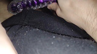 Holding my cumshot in a dildo