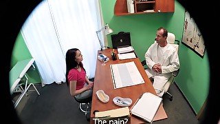 Camera at the doctors office records Kirschley having sex with a doctor